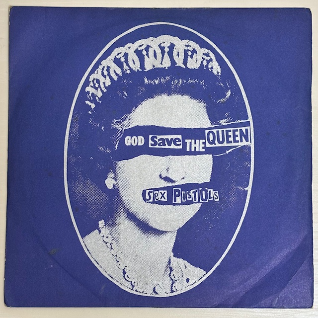 sex pistolsのgod save the queen(VS181)のジャケット写真(表)