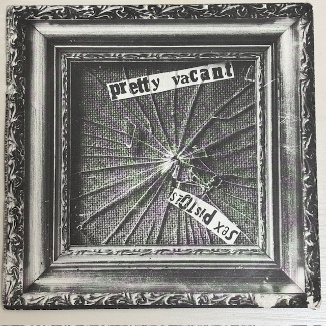 sex pistolsのpretty vacant(VS184)のジャケット写真(表)