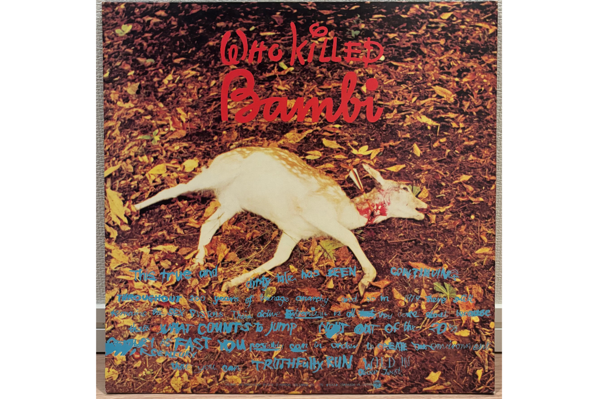 Sex Pistolsの『The Great Rock’n’Roll Swindle』（YB-7004～5AX）日コロ盤の収録曲と“Love Is A Song”を紹介するジャケット写真