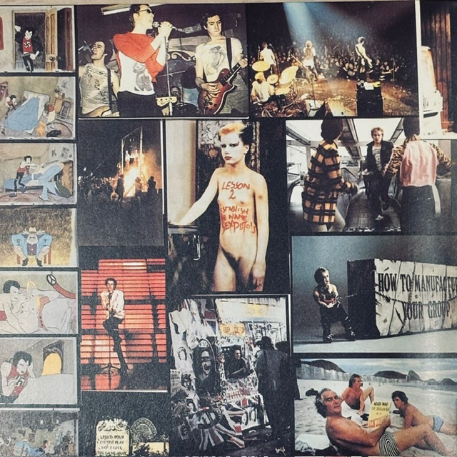 The Great Rock'n'Roll Swindleのジャケット(中の左側)の写真