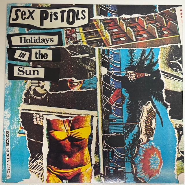 sex pistolsのholidays in the sunのスリーブ写真(表)