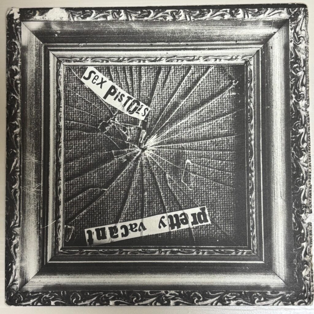 sex pistolsのpretty vacant(VS184)のジャケット写真(表)