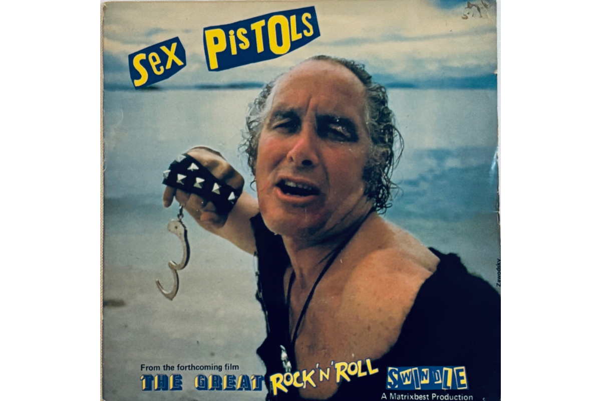 Sex Pistols 7-inch UK single “No One Is Innocent / My Way” with label and etching variants (VS220)