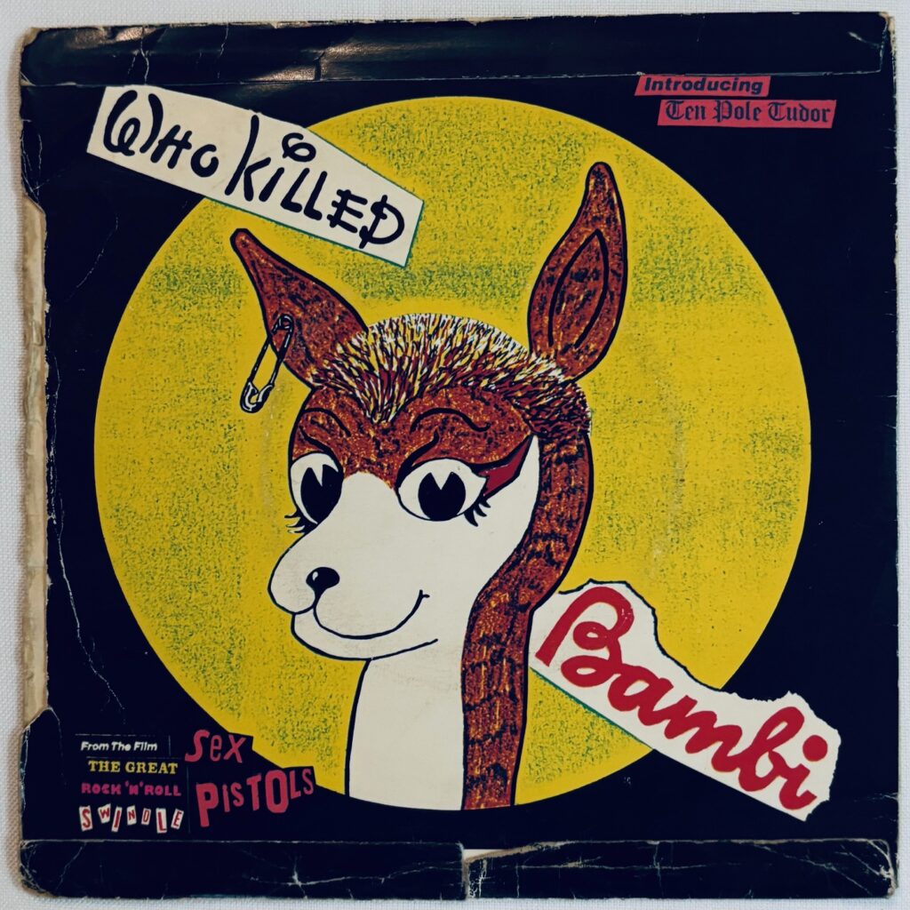 Silly Thing / Who Killed Bambi（VS256）UK盤 ピクチャースリーブ 裏