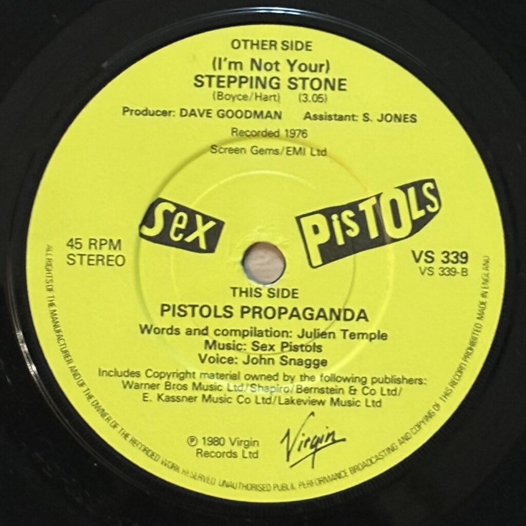 Pistols Propaganda Label