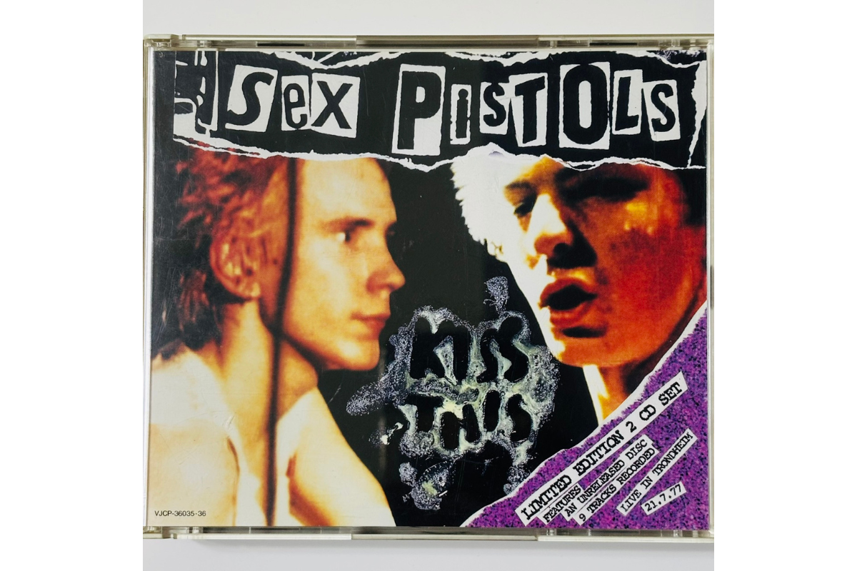 Sex PistolsのKiss Thisの限定盤CD(VJCP-46035・46036)のジャケット