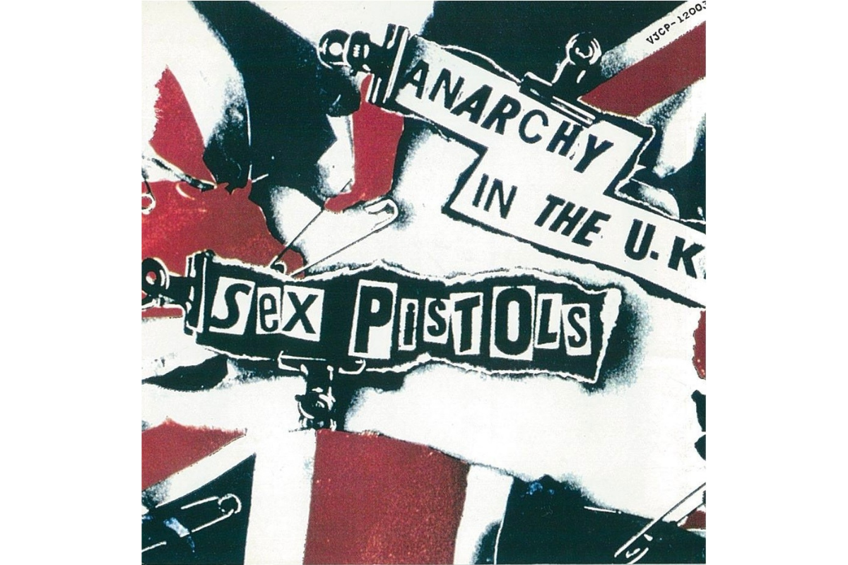 virgin盤anarchy in the u.k.のジャケット